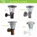 LED Solar wall light, solar garden lighting, solar wall fitting